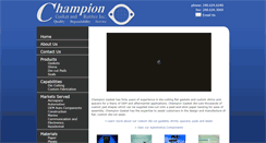 Desktop Screenshot of championgasket.com